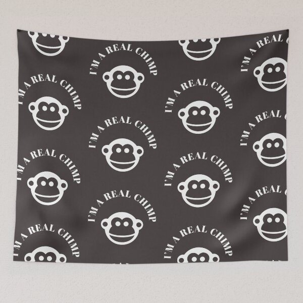Item preview, I'm A Real Chimp designed and sold by stevenwoodcock.