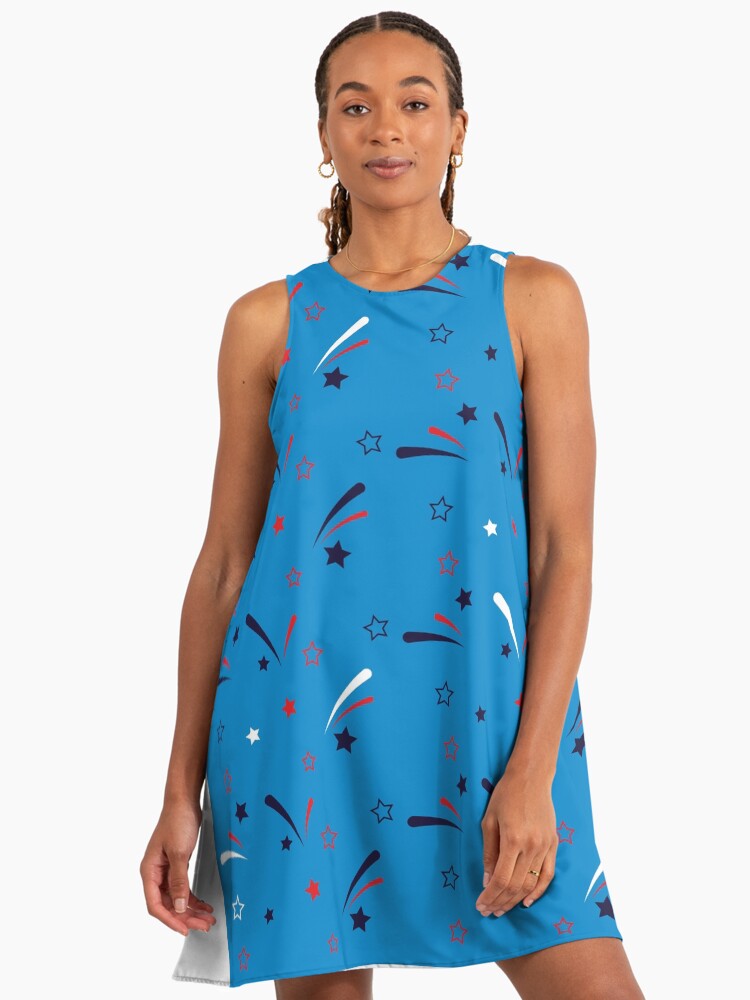 Stars In Galaxy Pattern Star Wars A-Line Dress