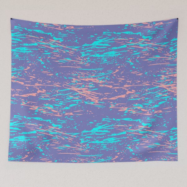 Item preview, paint splatter - pink purple blue designed and sold by nutmegfairy.