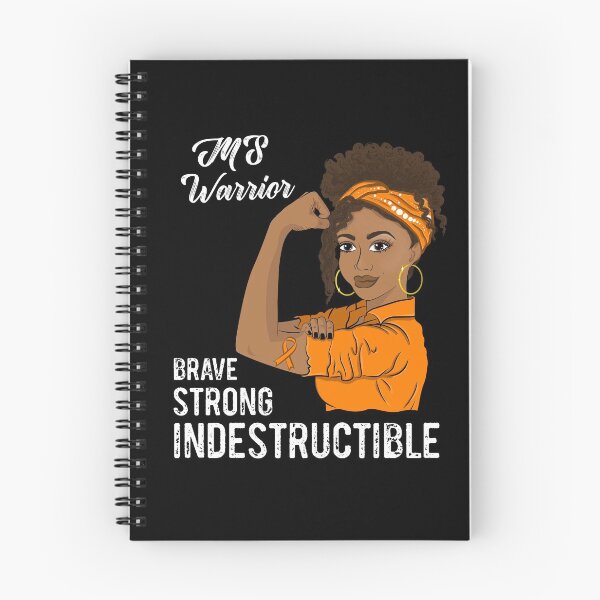 Item preview, MS Warrior Indestructible Multiple Sclerosis Awareness designed and sold by ZNOVANNA.