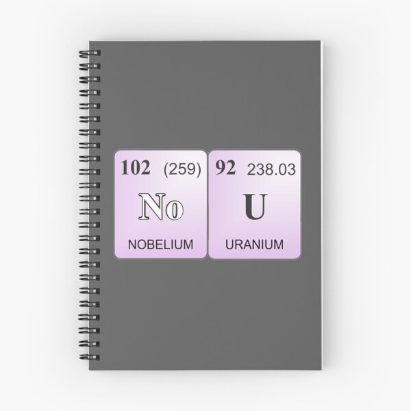 Item preview, No u periodic table of elements designed and sold by Pajs.