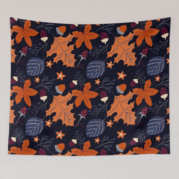 Item preview, Autumn Leaf - black designed and sold by PrachiManerikar.