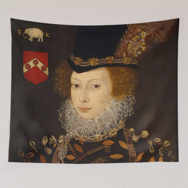 Item preview, Vintage Tudor Era Portrait  designed and sold by Vintage Designs +.