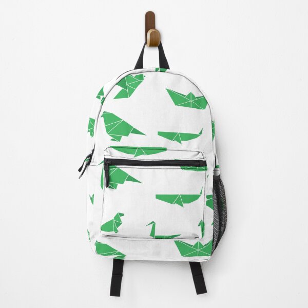 Item preview, Cute Origami Pattern in green designed and sold by Happiness Creators.