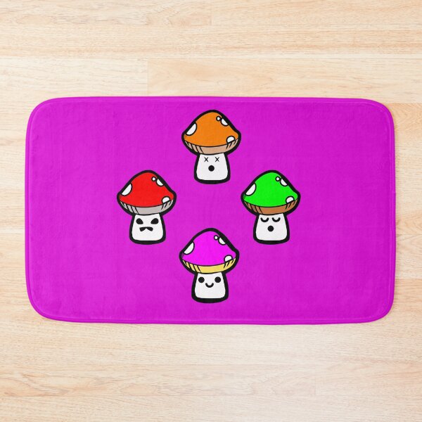 Item preview, Cute halloween mushroom pack - white ghost shrooms designed and sold by Deegital18.