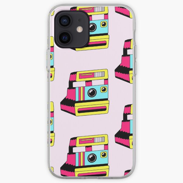 retro polaroid camera/ cute vintage 1950s camera/film/ T Shirt for Women Ladies Men Kids Teen Cool Vintage Graphic T Shirt 80s Retro T Shirt Cute Tee Novelty Candy Shirt psychedelic art trippy iPhone Soft Case