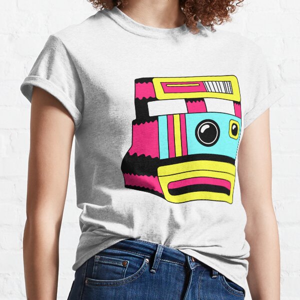 retro polaroid camera/ cute vintage 1950s camera/film/ T Shirt for Women Ladies Men Kids Teen Cool Vintage Graphic T Shirt 80s Retro T Shirt Cute Tee Novelty Candy Shirt psychedelic art trippy Classic T-Shirt