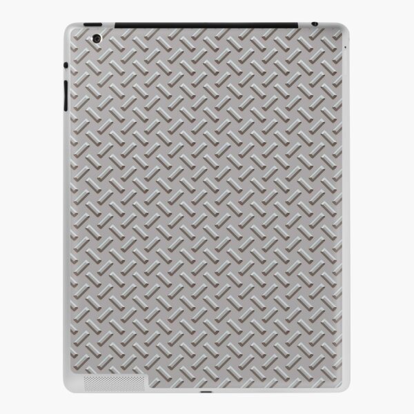 Textured Steel Chrome iPad Skin