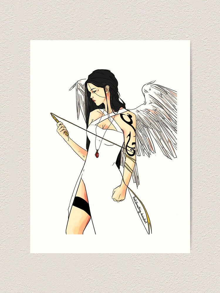 Isabelle Lightwood Art Print By Roitssomething Redbubble