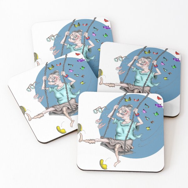 Item preview, Lovely Old Woman Caricature designed and sold by DevrArt.