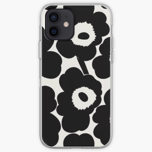 marimekko unikko fabric design iPhone Soft Case