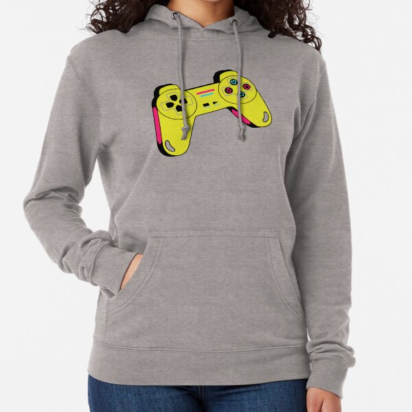 gamer ps3/ps4/ps5 playstation xbox controller/ video game/T Shirt for Women Ladies Men Kids Teen Cool Vintage Graphic T Shirt 80s Retro T Shirt Cute Tee Novelty Candy Shirt psychedelic art trippy Lightweight Hoodie
