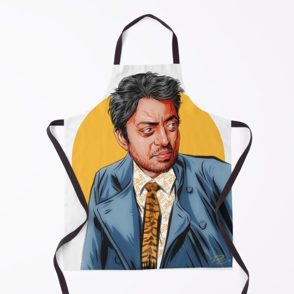 Item preview, Irrfan Khan - An illustration by Paul Cemmick designed and sold by TIGERDAVER.