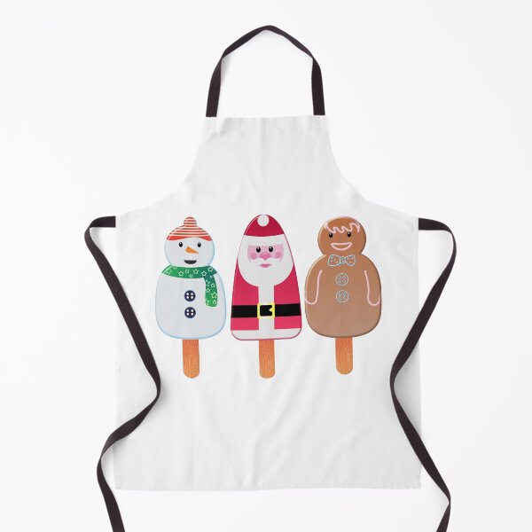 Item preview, Christmas Snowman, Santa And Gingerbread Man designed and sold by brodyquixote.