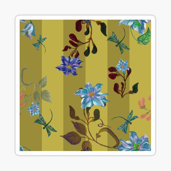 GARDENIA BLOOMS - floras Sticker