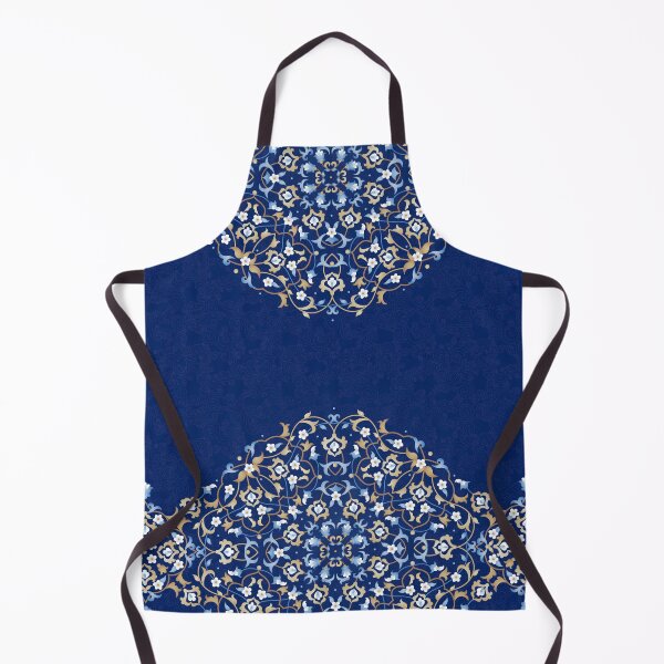 Item preview, Blue Flowers Pattern designed and sold by Anna Pogulyaeva.