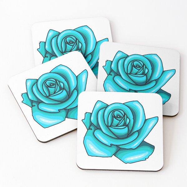 Item preview, Cyan Rose designed and sold by Serinah Williams.