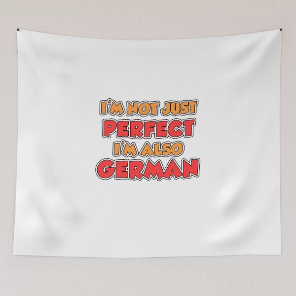 Item preview, Not Just Perfect German designed and sold by jaycartoonist.