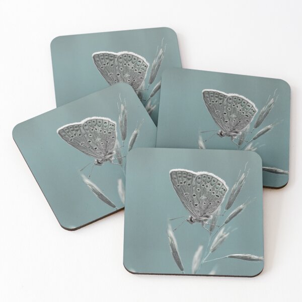 Item preview, Butterfly Pebble Grass Grasses Petrol Green Blue designed and sold by Forestia.