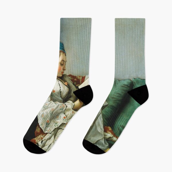 Item preview, Portrait of Maria Adelaide of France in Turkish style clothes-Jean-Étienne Liotard designed and sold by LexBauer.