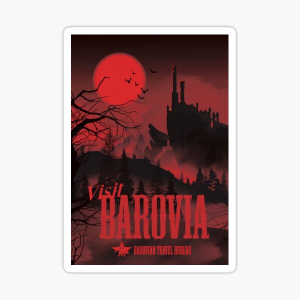 Item preview, Visit Barovia - Red designed and sold by Emmanuel  Bris ⭐⭐⭐⭐⭐.