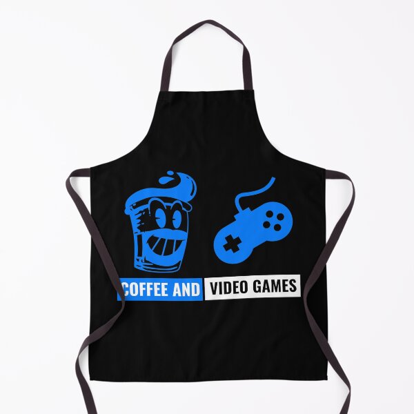 Item preview, Video Games & Coffee Retro Cartoon designed and sold by jacks-tees.
