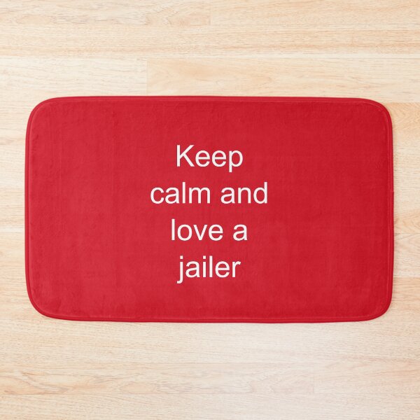 Item preview, Jailer-Keep Calm Best Funny Gift Ideas For Prison Guards designed and sold by Sugar-Magnolia.