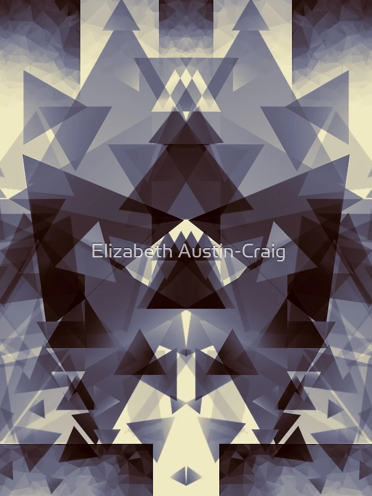 Thumbnail 3 of 3, Scarf, Still Shattered But In Recovery designed and sold by Elizabeth Austin-Craig.