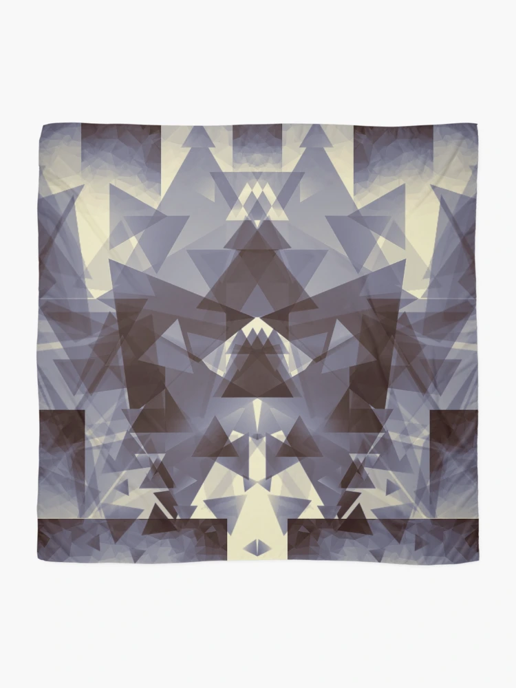 Thumbnail 2 of 3, Scarf, Still Shattered But In Recovery designed and sold by Elizabeth Austin-Craig.
