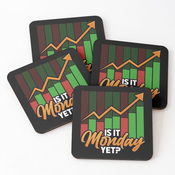Item preview, Is It Monday Yet Funny Stock Market Trading designed and sold by perfectpresents.