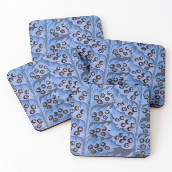 Item preview, Fern Fern Leaves Spores Fern Macro Forest Switzerland Blue designed and sold by Forestia.