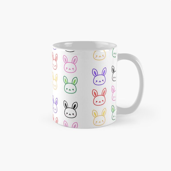 Aperçu de l'œuvre Lapin Kawaii coloré créée et vendue par Sweetsavy.