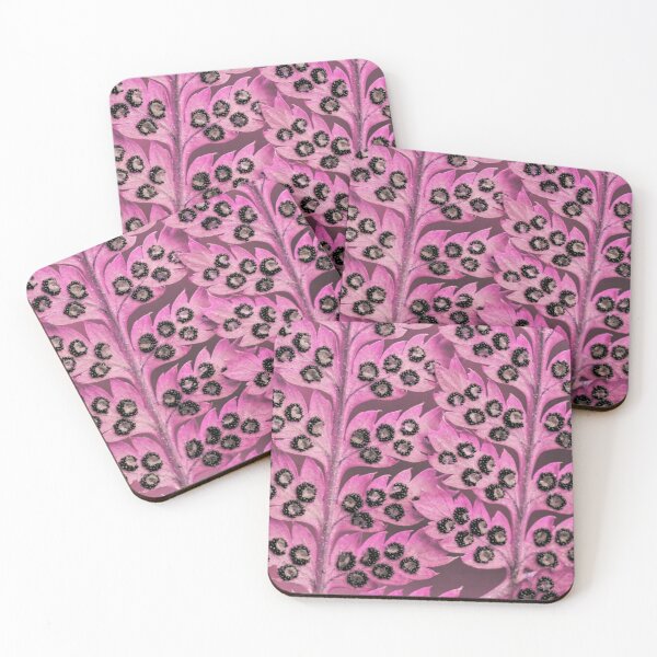 Item preview, Fern Fern Leaves Spores Fern Macro Forest Switzerland Pink Rosa designed and sold by Forestia.