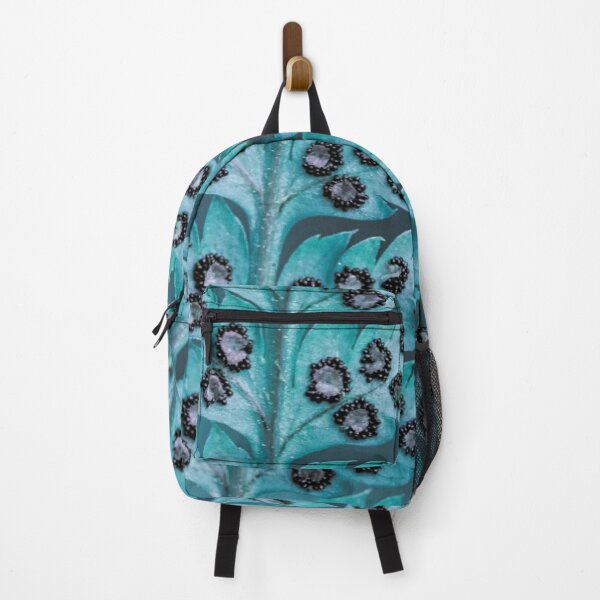 Item preview, Fern Fern Leaves Spores Farn Macro Forest Switzerland Turquoise Petrol designed and sold by Forestia.