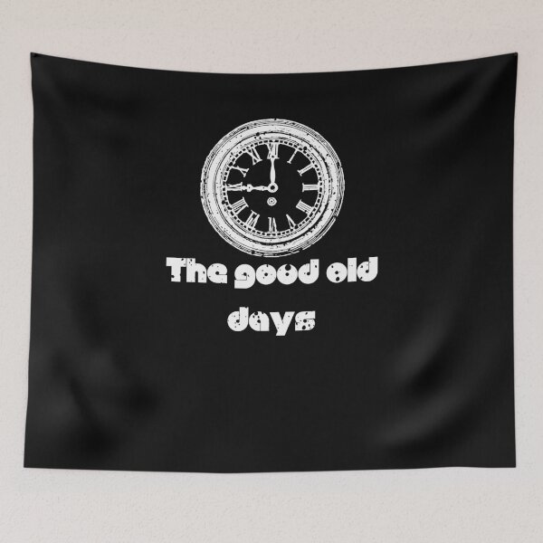 Item preview, Vintage antique Wall Clock The good old days Birthday Gift designed and sold by GBDesigner.