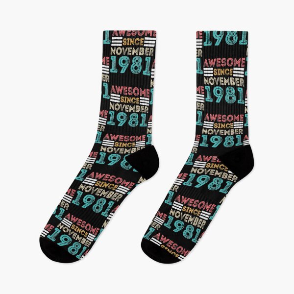 Item preview, Retro Vintage 39th Birthday - Awesome Since November 1981 designed and sold by meedTee.
