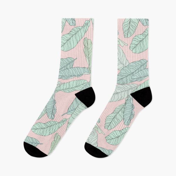 Item preview, Banana Leaves Pattern designed and sold by LabelsArts.
