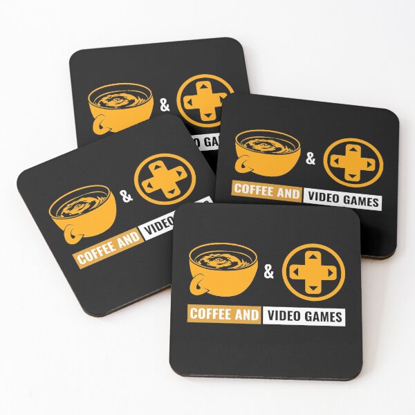 Item preview, Video Games & Coffee Dpad Orange designed and sold by jacks-tees.
