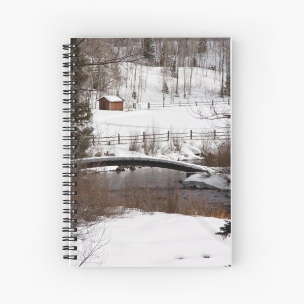 Roaring Fork Bridge Spiral Notebook