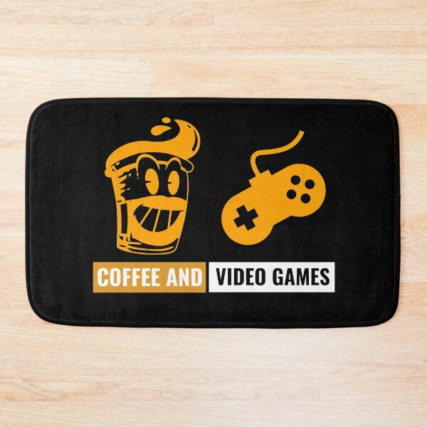 Item preview, Video Games & Coffee Controller Orange designed and sold by jacks-tees.