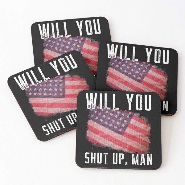 Item preview, Will you shut up man - Biden Debate 2020 designed and sold by ChaseCoClothing.