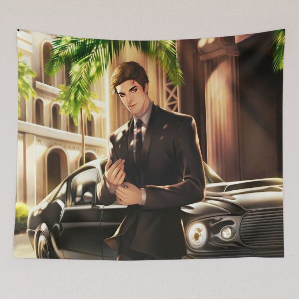 Item preview, handsome young man in car designed and sold by luna43.