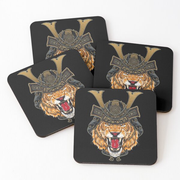 Item preview, Roaring Samurai Lion designed and sold by MaddFictional.