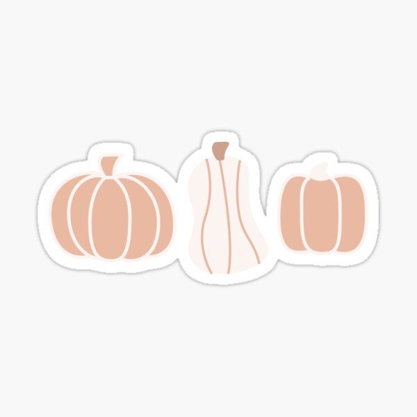 Pumpkin Trio Sticker