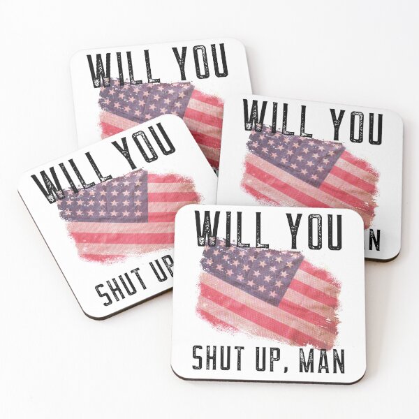 Item preview, Will you shut up man - Biden Debate 2020 designed and sold by ChaseCoClothing.