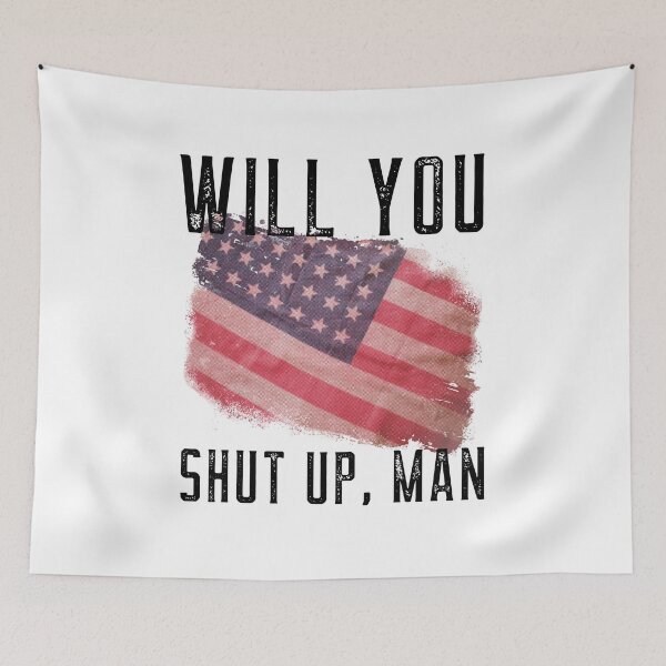 Item preview, Will you shut up man - Biden Debate 2020 designed and sold by ChaseCoClothing.