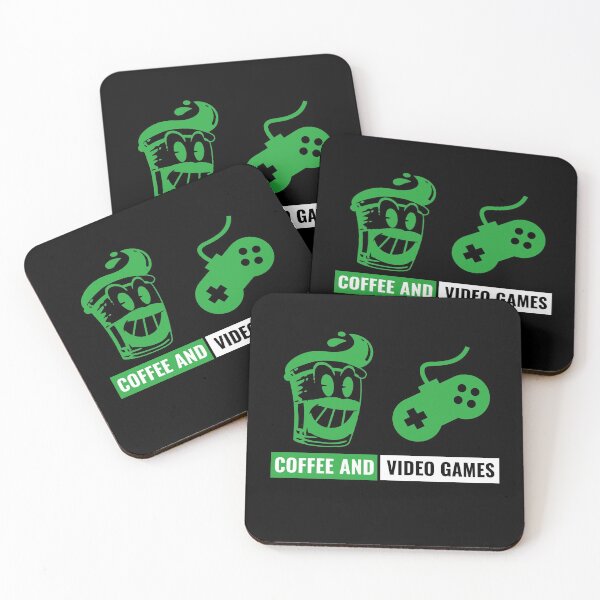 Item preview, Coffee & Video Games Controller Green designed and sold by jacks-tees.