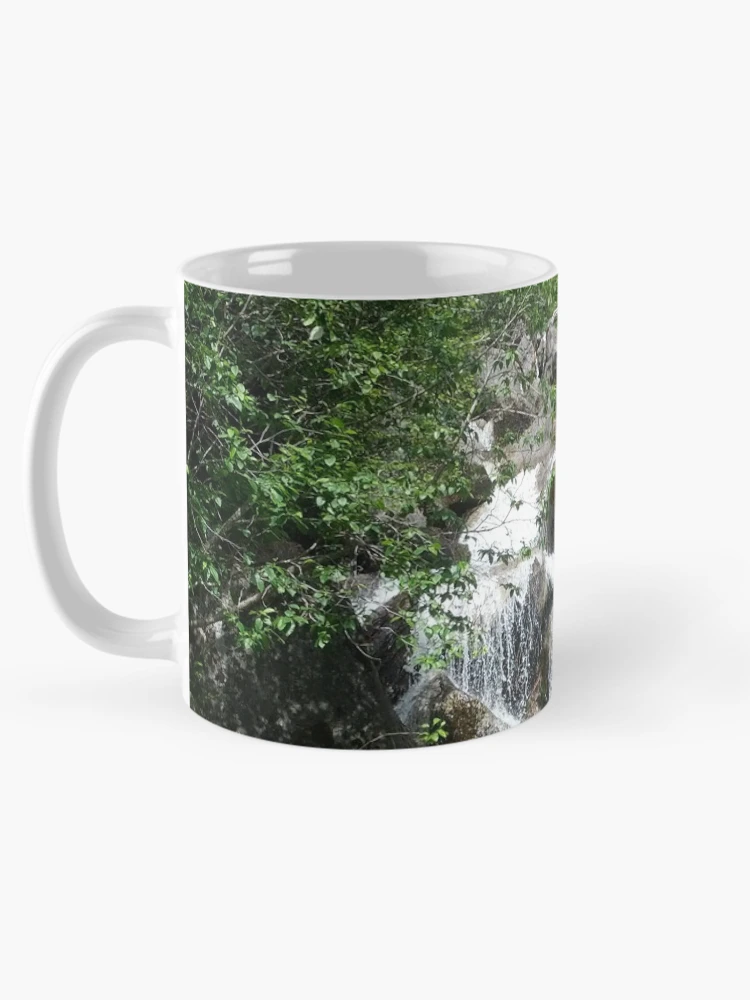 Thumbnail 5 of 6, Coffee Mug, Waterfall With Rocks And Ridges designed and sold by PLANTONE.
