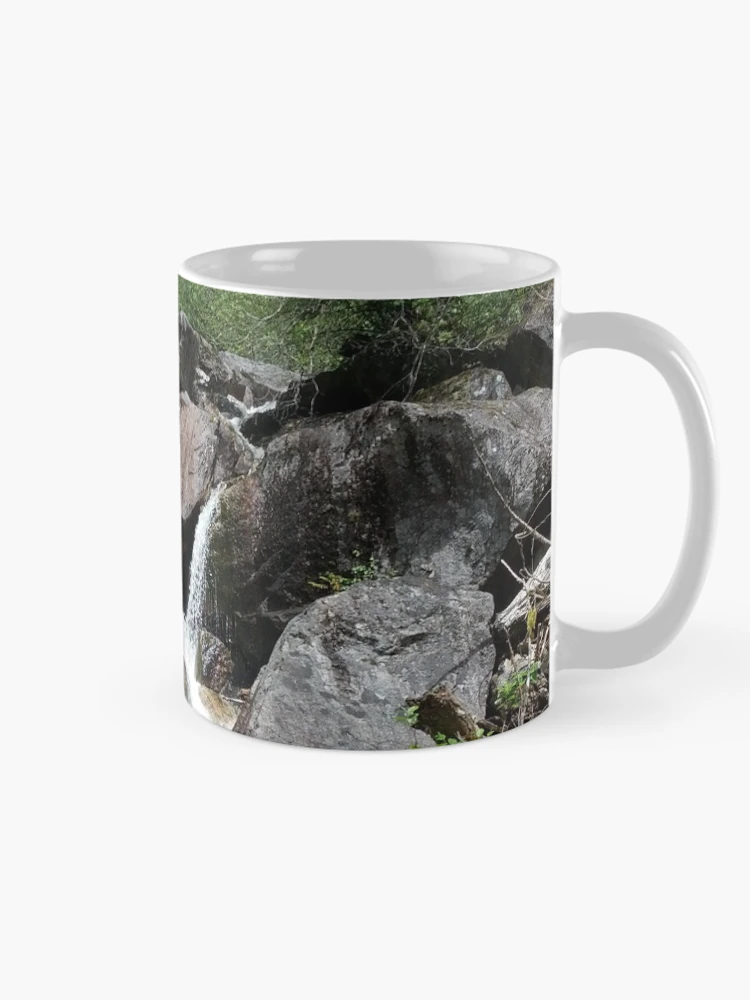 Thumbnail 3 of 6, Coffee Mug, Waterfall With Rocks And Ridges designed and sold by PLANTONE.