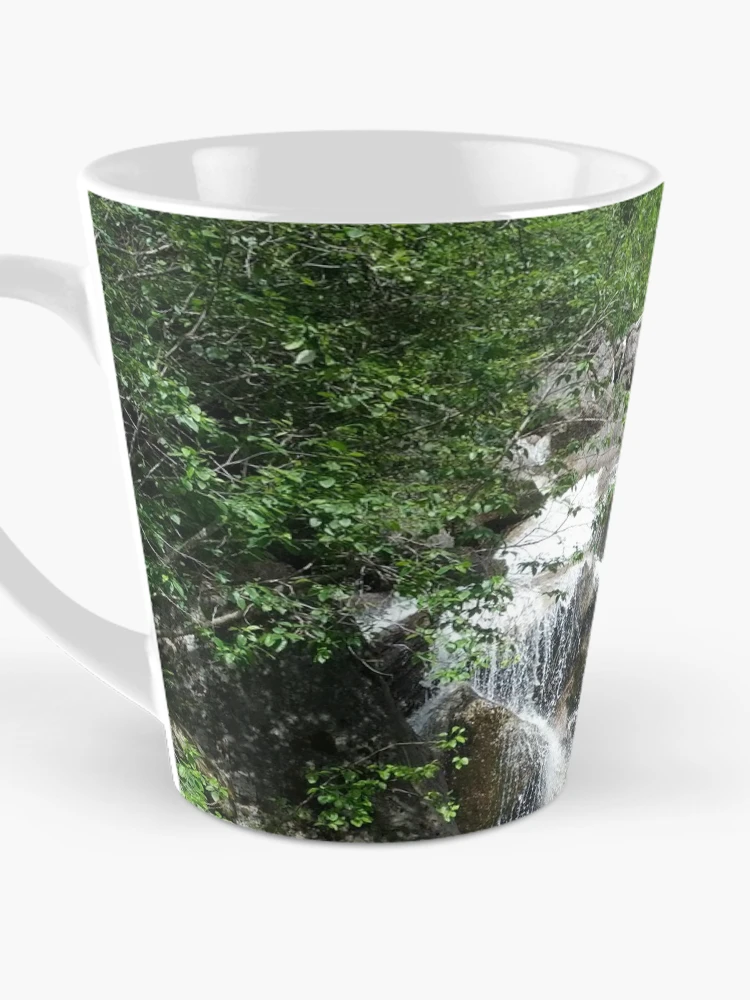 Thumbnail 3 of 4, Coffee Mug, Waterfall With Rocks And Ridges designed and sold by PLANTONE.